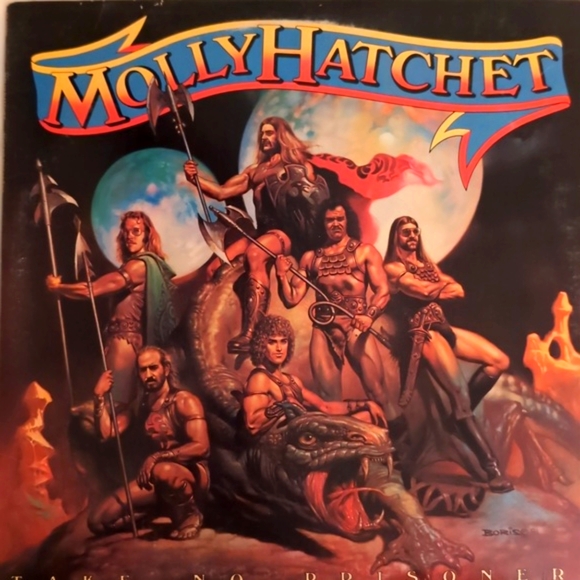 Vintage MOLLY HATCHET Take No Prisoners Viny LP Record Album - Picture 1 of 8